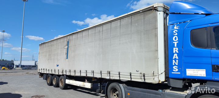 Полуприцеп шторный Krone SD, 2007