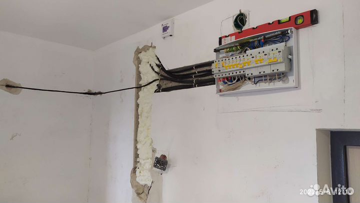 Электрика, перенос розеток без пыли, штробление