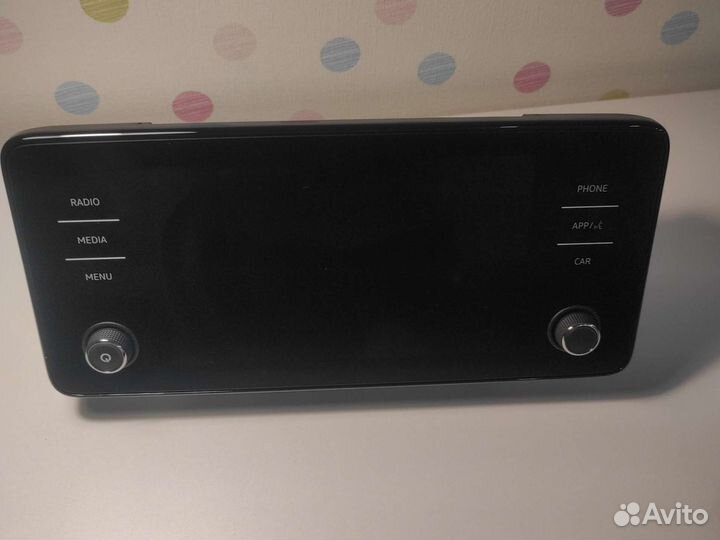Штатная магнитола на polo