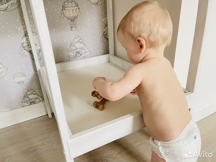 Пеленальный столик IKEA сниглар с контейнерами