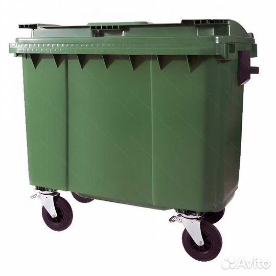 Бак пластиковый мусорный 770л-3358