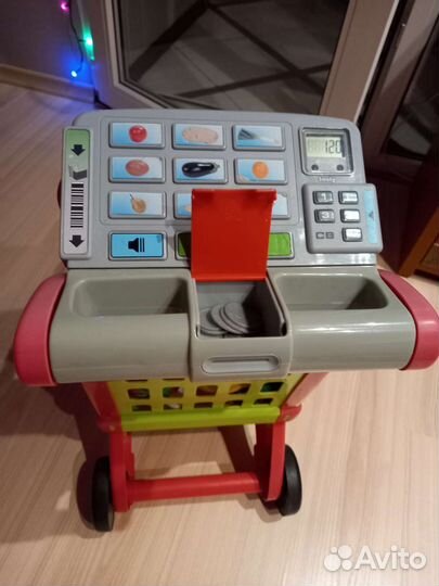 Тележка Smoby с продуктами