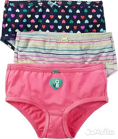 Новый набор трусиков Carter's 3 шт в уп., р-р 6/6х
