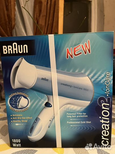 Фен braun creation 2 1800w