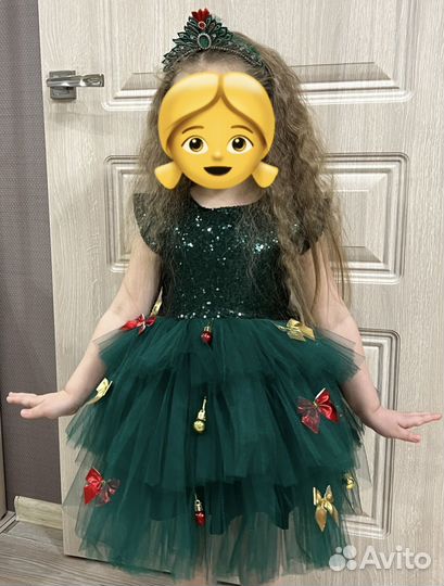 Костюм елочка 104