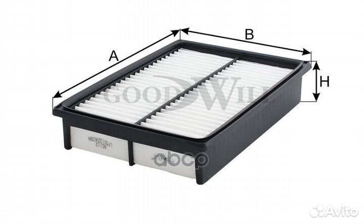 Фильтр воздушный;mazda