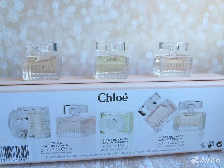 Миниатюры парфюмерии