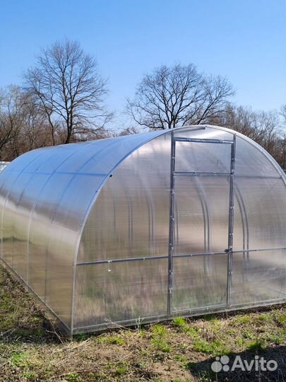 Теплица арочная двойная дуга