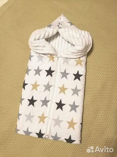 Конверт на выписку, одеяло в коляску