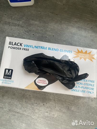 Перчатки нитриловые