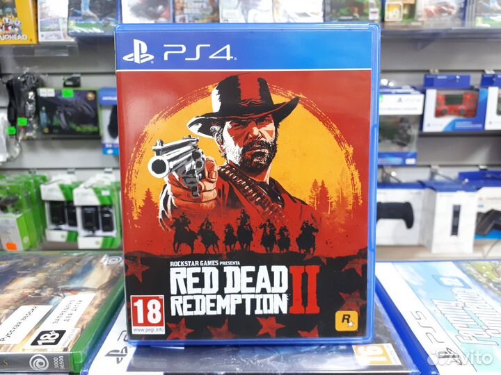 Red Dead Redemption 2 PS4 диск
