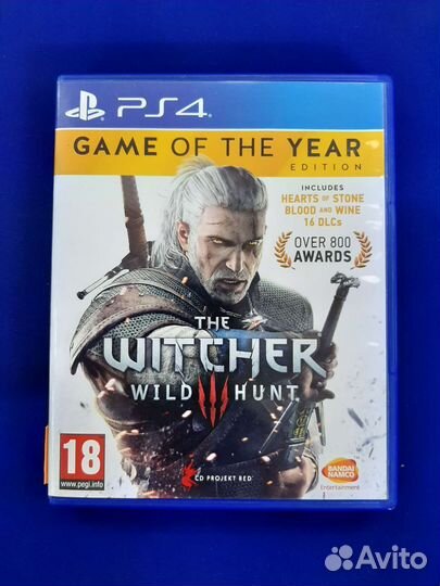 PS4 The Witcher 3 goty (Продажа/Обмен)