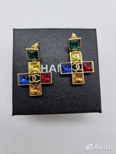 Серьги chanel