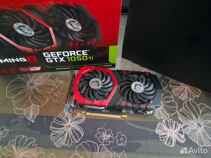 Msi GeForce gtx 1050 ti gaming x