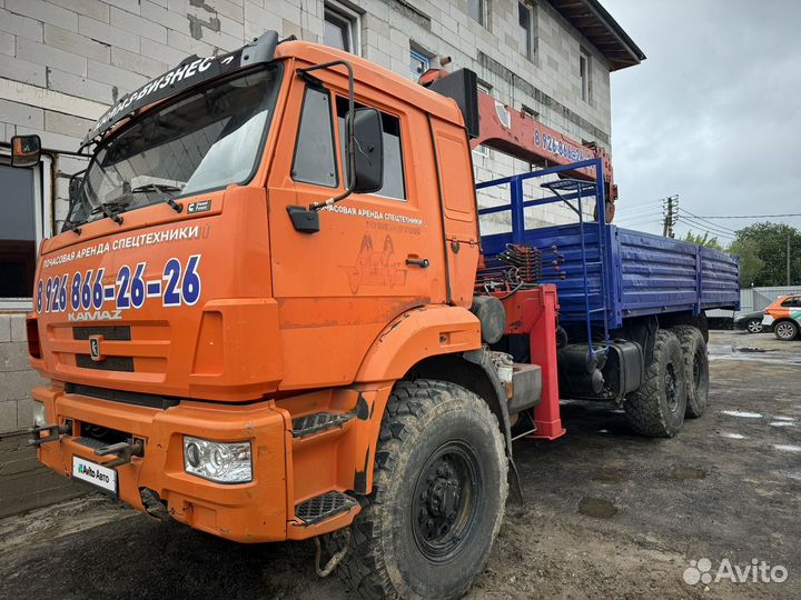 КАМАЗ 43118 с КМУ, 2012