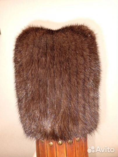 Шапка норковая женская
