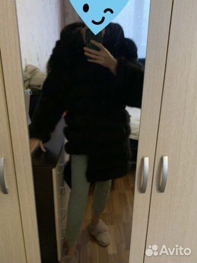 Шуба трансформер из песца