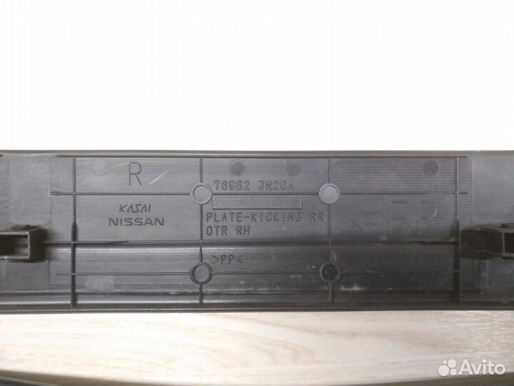 Накладка порога Nissan Teana J32 769B2JN20A