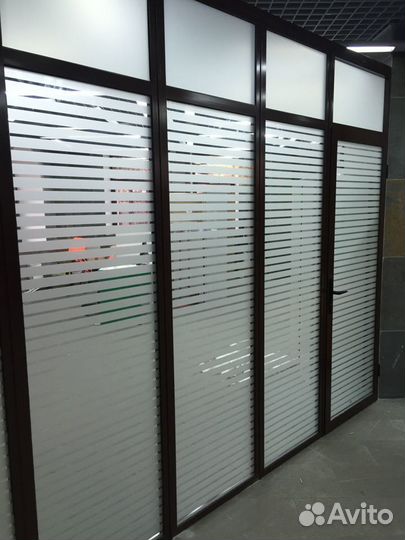 Офисные перегородки комбинированные