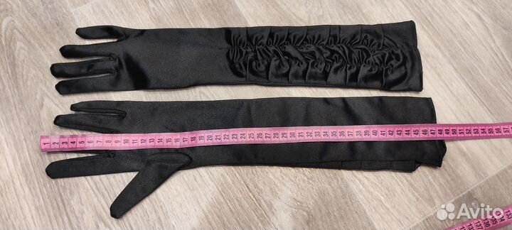 Перчатки женские длинные вечерние