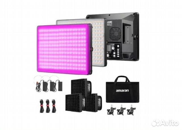 Aputure Amaran P60c 3 light kit