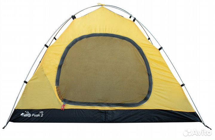 Tramp палатка Peak 2 (V2) (серый) (TRT-25)