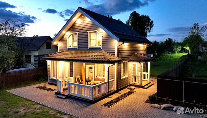 Каркасный дом 123 кв.м