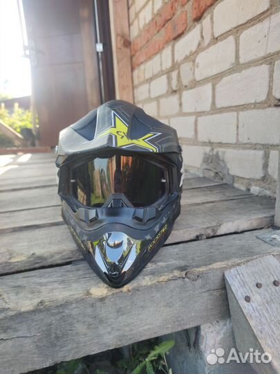 Мотошлем кроссовый бу