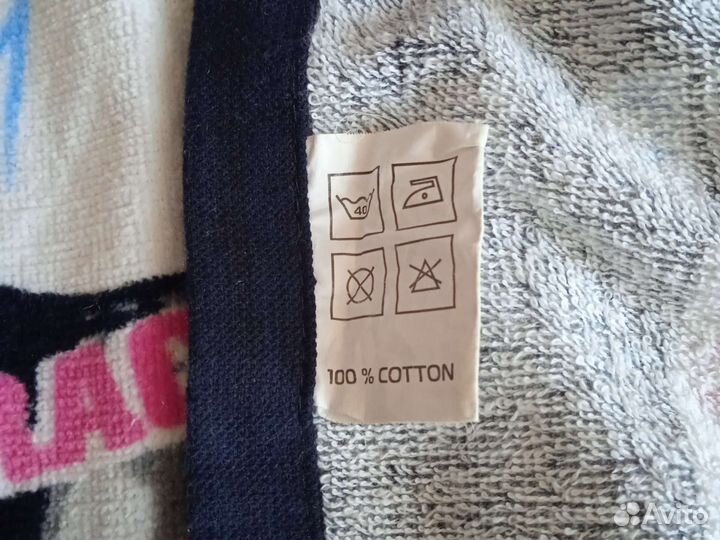 Полотенце пончо для девочек