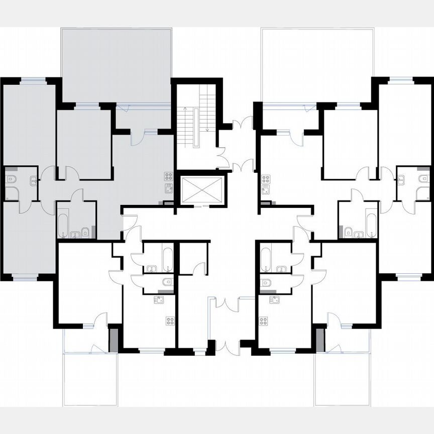 3-к. квартира, 86,5 м², 1/3 эт.