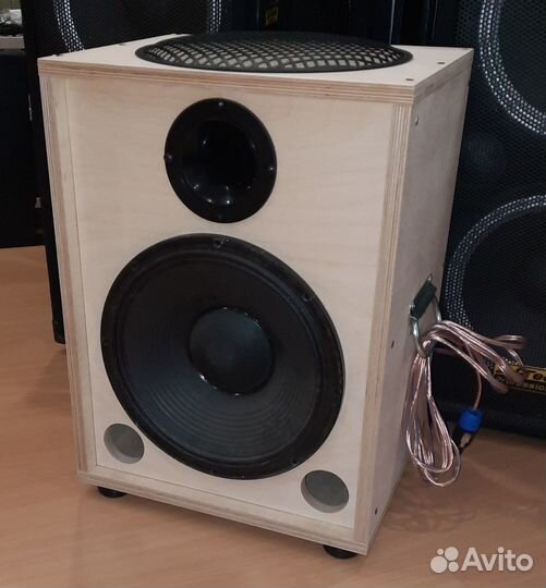 Колонки EVM 1400W 2шт Pro 8Ом Акустика 54х40х32см