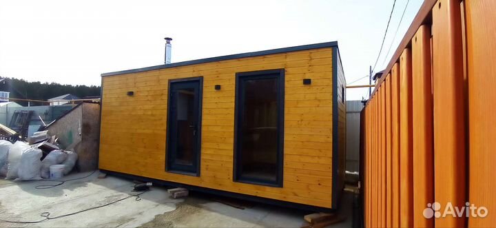 Каркасная баня в наличии