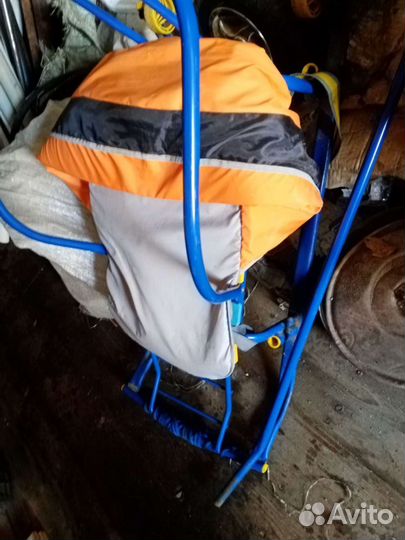 Детские санки коляска бу