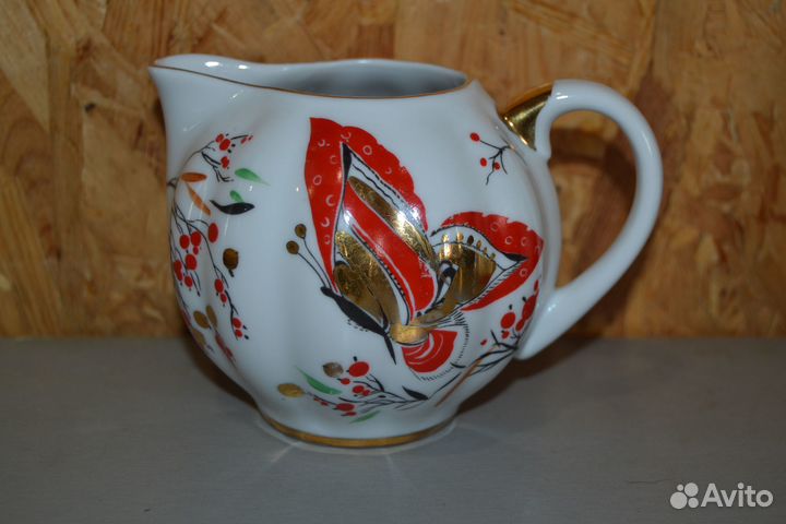 Предметы из сервиза бабочки лфз