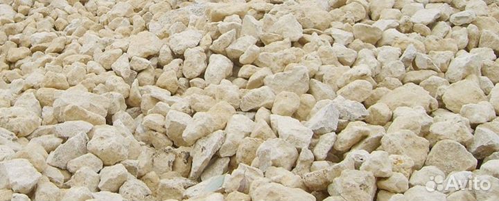 Щебень известняковый доставка