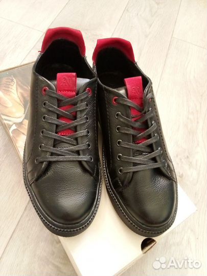 Кеды натуральная кожа