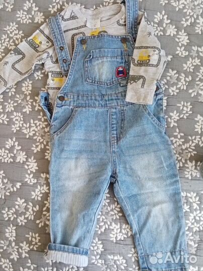 Вещи пакетом на мальчика 74