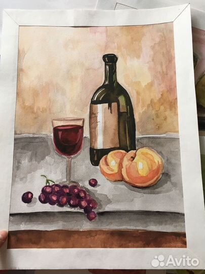 Картины акварелью