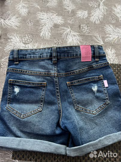 Джинсовые шорты для девочки