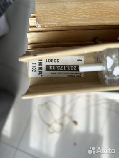 Жалюзи деревянные IKEA lupin