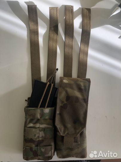 Подсумок под магазины ак открытый и закрытый