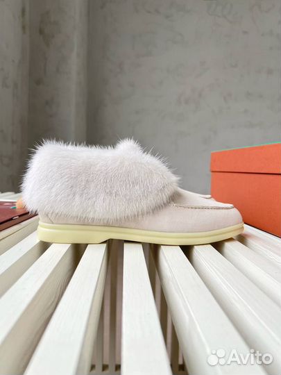 Женские лоферы Loro Piana Open Walk