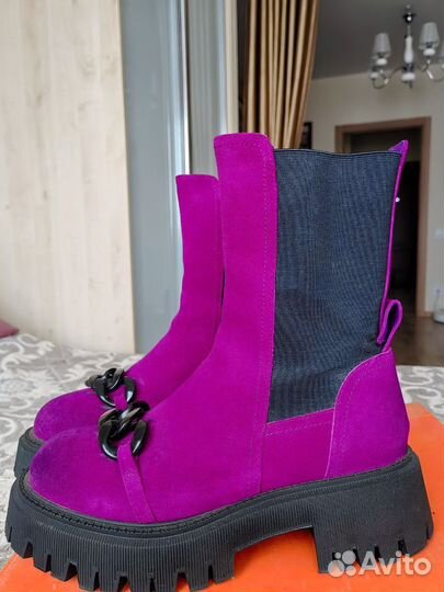 Ботинки челси женские