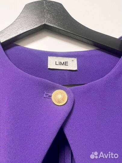 Платье lime M фиолетовое