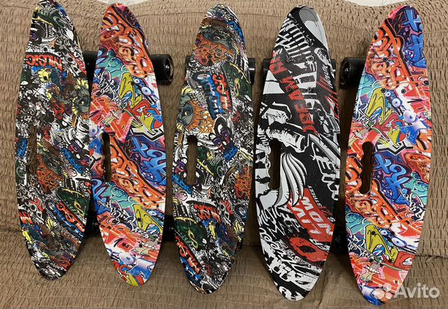 Скейтборд Пенни борд Новый колёса светятся