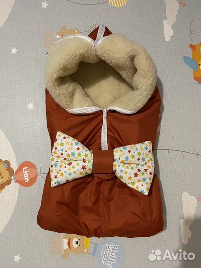 Конверт-одеяло на выписку и в коляску