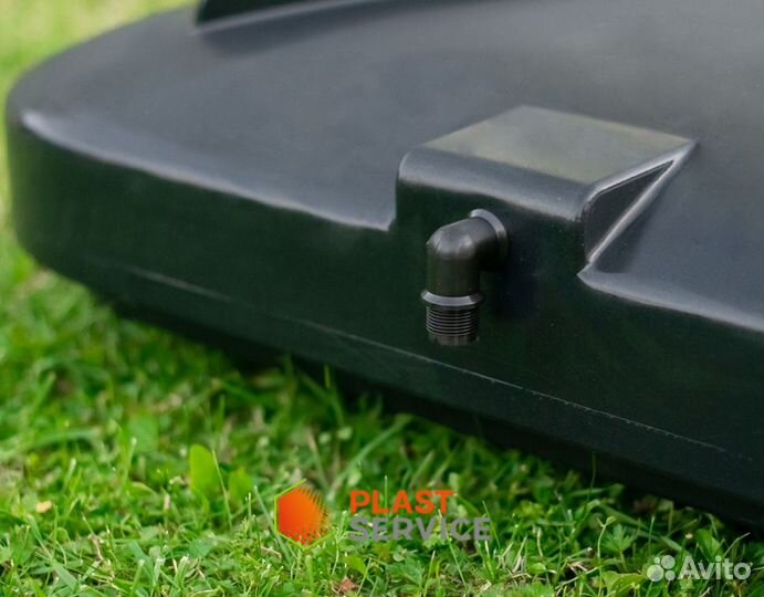 Бак для летнего душа с подогревом 250л