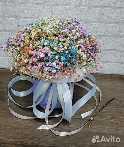 Букеты и композиции из гипсофилы