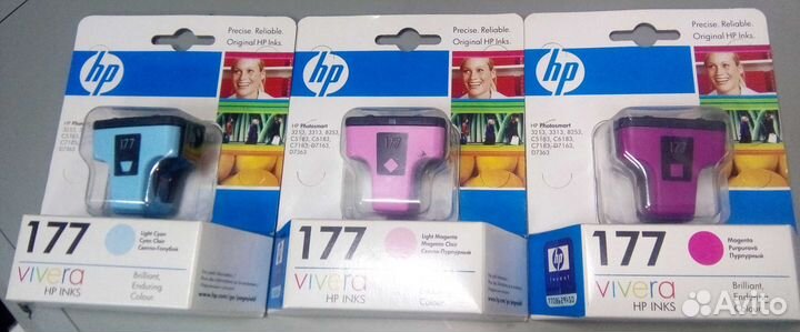 Картриджи струйные оригинал canon / HP