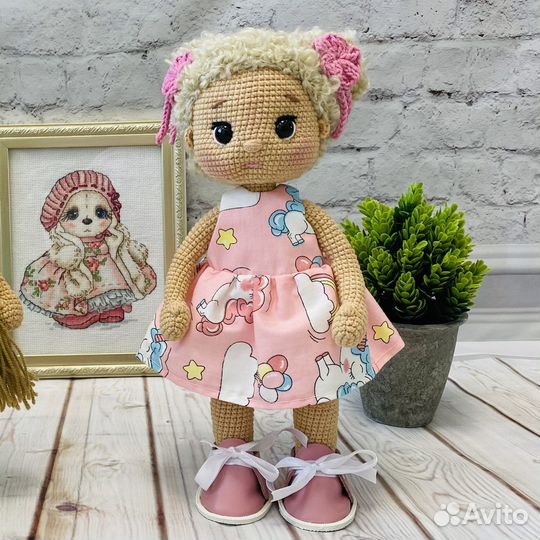 Кукла амигуруми ручная работа